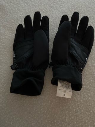 Guanti da sci Reusch neri ragazza