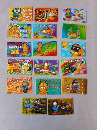 19 Cadrs Garfield- Raccolta Kinder Ferrero 1997
