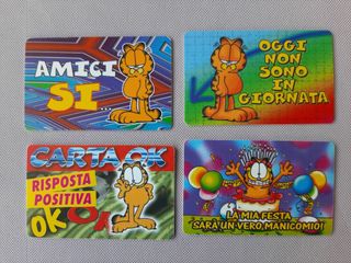 19 Cadrs Garfield- Raccolta Kinder Ferrero 1997