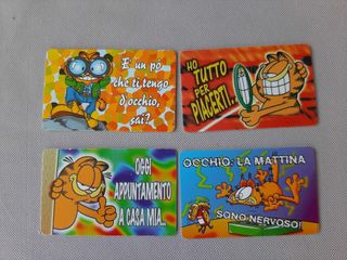 19 Cadrs Garfield- Raccolta Kinder Ferrero 1997