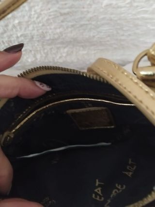 Bolso Desigual Dorado