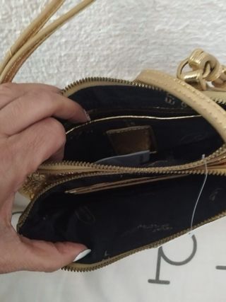 Bolso Desigual Dorado
