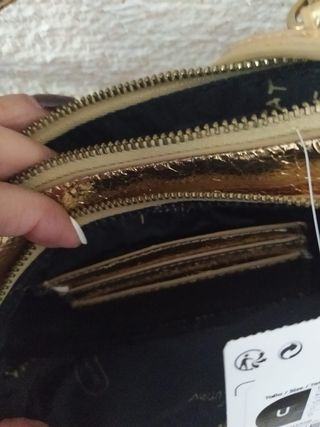 Bolso Desigual Dorado