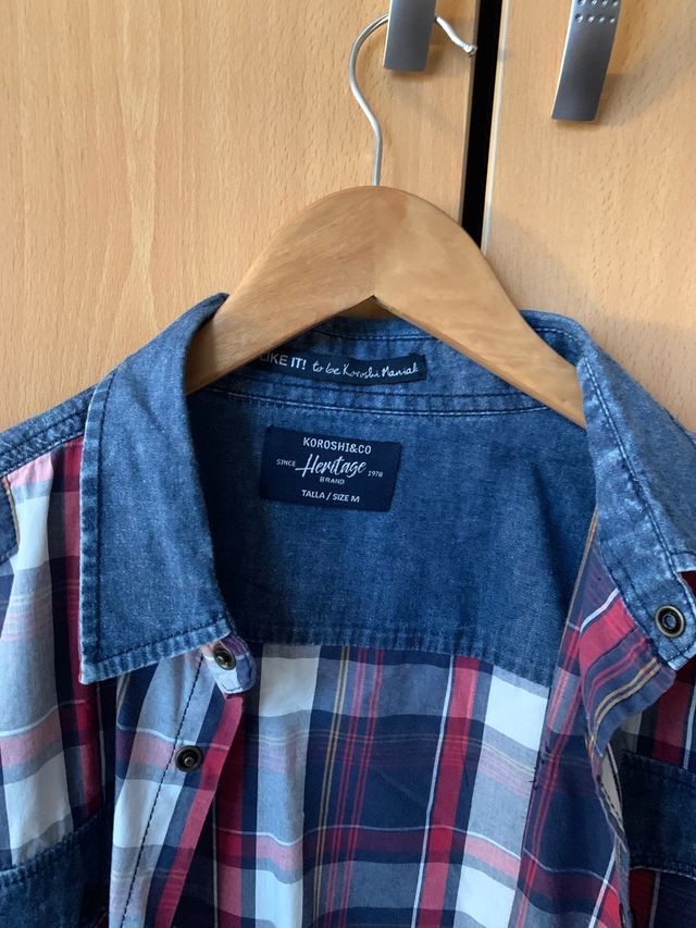 Camisa Koroshi Manga Corta Talla M