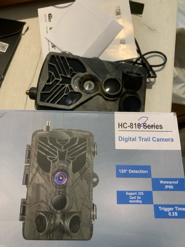 Câmera de vigilância externa