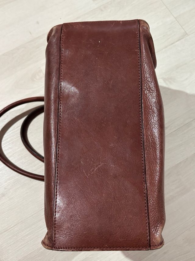 Tote bag vintage in pelle - Francesco Biasia