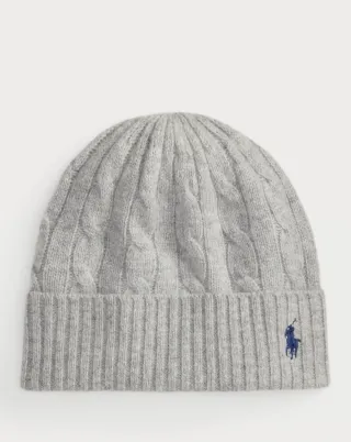Gorro Polo Ralph Lauren Gris Azul