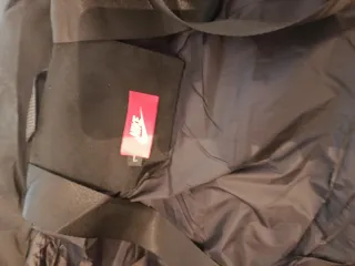 Chaqueta larga Nike negra