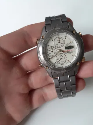 Casio Lineage Titanium Chronograph