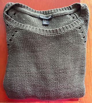 Jersey H&M verde talla M