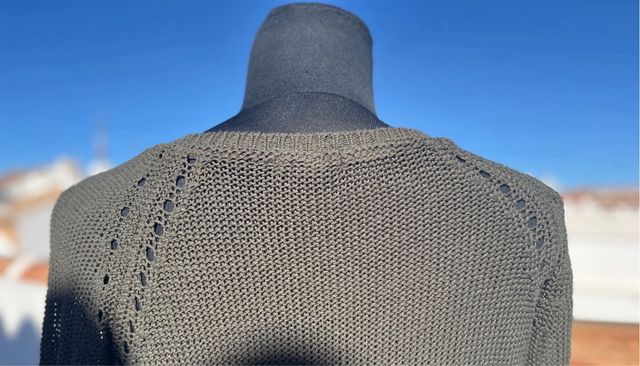 Jersey H&M verde talla M