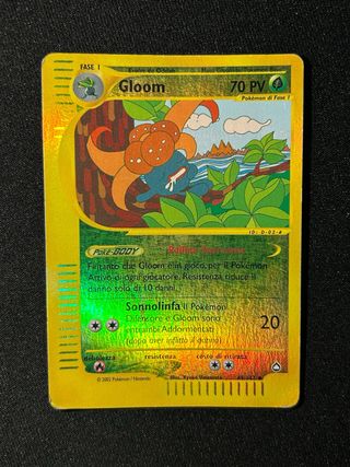Carta Pokemon Gloom reverse