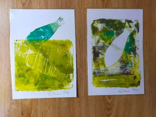 3 Postales/Cuadros Abstractos