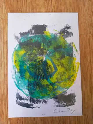 3 Postales/Cuadros Abstractos