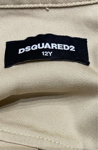 Camicia Dsquared2 Beige Multicolor