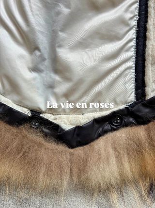 Abrigo Highly Preppy plomón etnico descatalogado