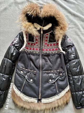 Abrigo Highly Preppy plomón etnico descatalogado