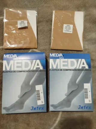 Medias cortas Intex elásticas compresión decrecien