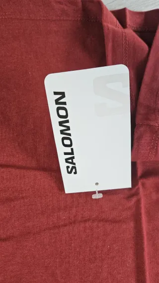 Camiseta Salomon Talla XL Roja