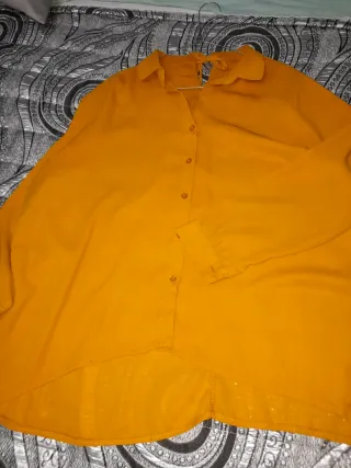 Camicia donna maniche 3/4 con laccio