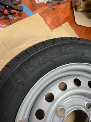 Llanta 13'' para remolque - Nueva