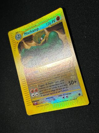 Carta Pokémon Machamp raro reverse