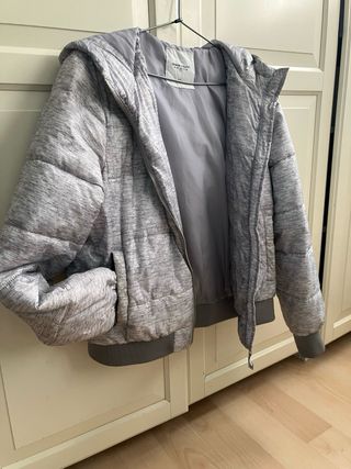 Cazadora acolchada Green Coast gris