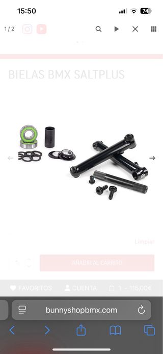 BIELAS BMX SALTPLUS PRO48