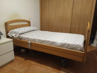 Cama Articulada Madera y Metal