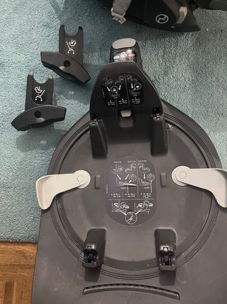 Silla coche Cybex + Base Isofix + soportes