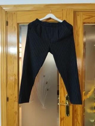 Pantalón de vestir rayas verticales