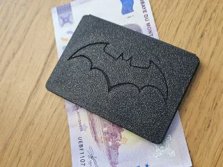 Cartera Multipass Batman Negra