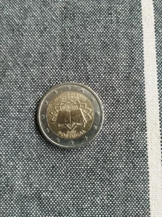 Moneda Conmemorativa Portugal 2007