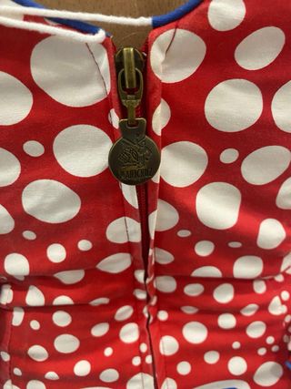 Traje de flamenca volantes y lunares