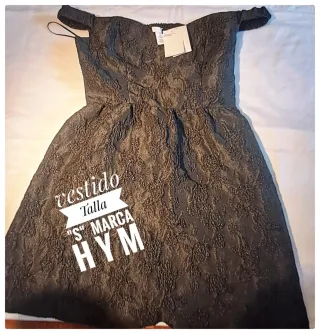 Vestido H&M Negro Talla S