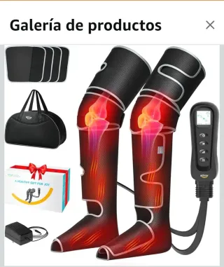 Masajeador de piernas Alljoy negro