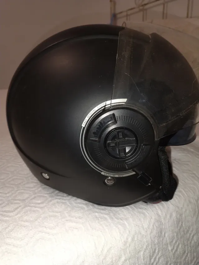 Casco Moto MTHELMETS Negro talla 59-60