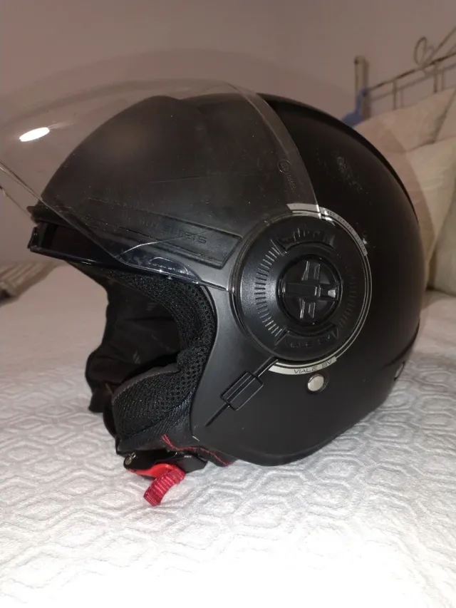 Casco Moto MTHELMETS Negro talla 59-60