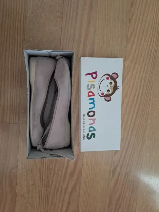 Zapatos Pisamohas niña rosa