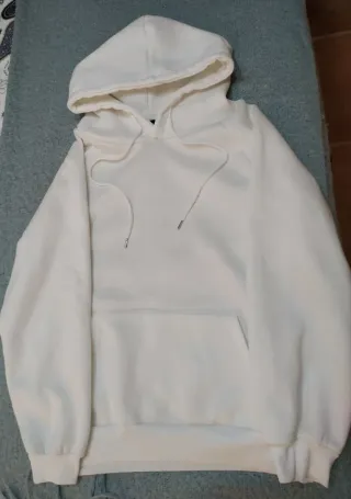 Sudadera Blanca Mujer