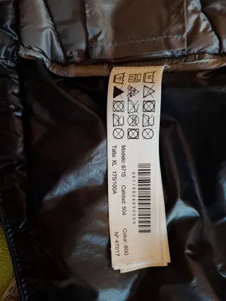 Chaqueta plumífero acolchada Massimo Dutti