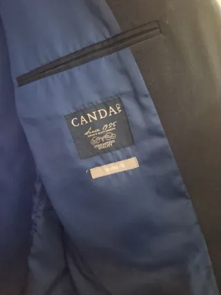 Chaqueta de traje azul marino para hombre