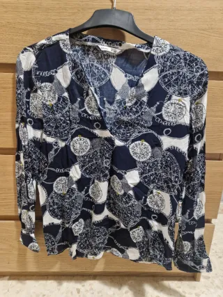 Blusón  estampado náutico
