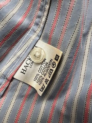 Camisa Hackett London Talla 15/39 Rayas