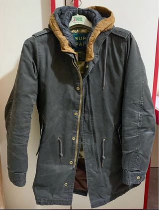 Parka Scotch & Soda Uomo Tg. S Verde Oliva