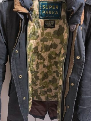 Parka Scotch & Soda Uomo Tg. S Verde Oliva