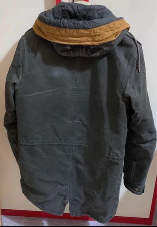 Parka Scotch & Soda Uomo Tg. S Verde Oliva