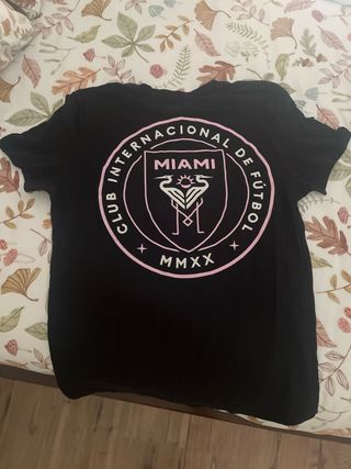 Camiseta Inter Miami CF Negra Talla S/M