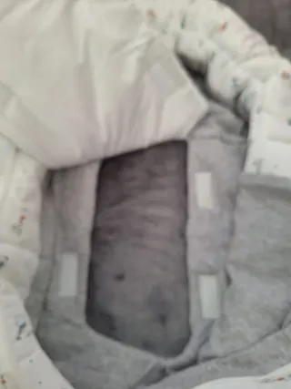 Saco universal bebé Bbest 0+ blanco dibujos nuevo