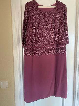 Traje fiesta vestido y chaqueta